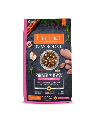 Natures Variety Instinct Dog Raw Boost Small Breed Chicken 10Lb Grainfree
