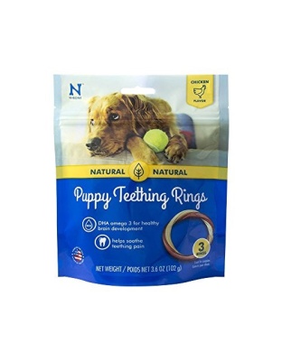 N-Bone Puppy Teething Rings Chicken 1ea/3.6 oz, 3 pk