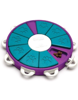 Nina Ottosson Twister Interactive Dog Toy Purple 1ea/LG, 13.25 in