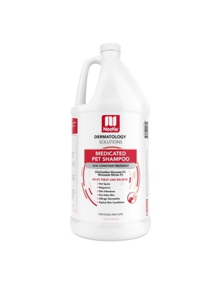 Nootie Dog Cat Antimicrobial Shampoo Lilly 1 Gallon