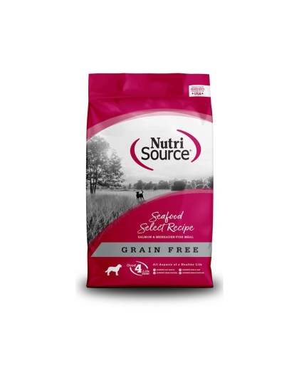 Nutrisource Dog Grain Free Adult Seafood 15Lb