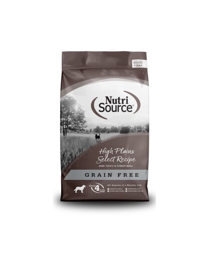 Nutrisource Dog Jerky Treat High Plains Select 4oz.