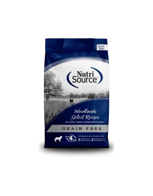 Nutrisource Dog Jerky Treat Woodlands Select 4oz.