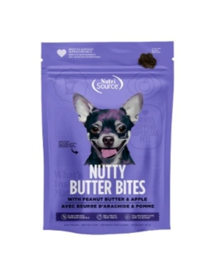 Nutrisource Dog Butter Bites Apple 6Oz