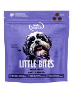 Nutrisource Dog Little Bites Duck 6Oz