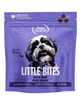 Nutrisource Dog Little Bites Grain Free Beef 6Oz