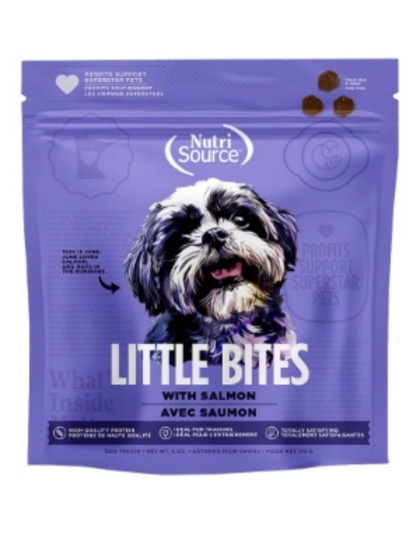 Nutrisource Dog Little Bites Salmon 6Oz