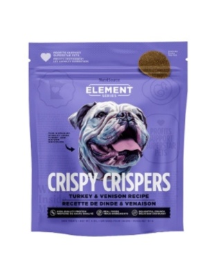 Nutrisource Dog Element Series Crispers Turkey Venison 4Oz