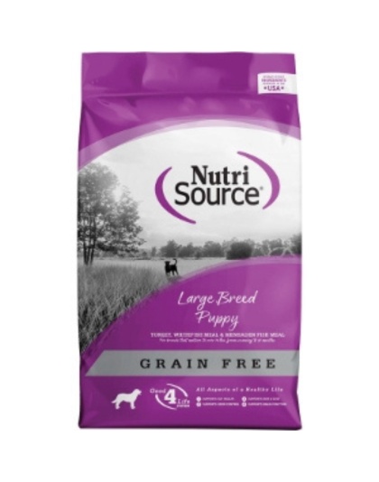 Nutrisource Dog Grain Free Puppy Large Breed 4Lb
