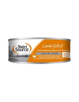 Nutrisource Cat Grain Free Lamb & Lamb Liver 5oz. (Case of 12)