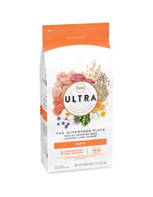 Nutro Products Ultra High Protein Puppy Dry Dog Food Chicken, Lamb & Salmon 1ea/4 lb