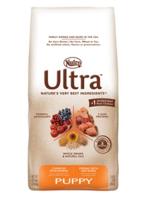 Nutro Products Ultra High Protein Puppy Dry Dog Food Trio of Proteins from Chicken, Lamb, and Salmon 1ea/15 lb