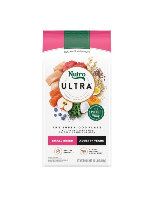 Nutro Products Ultra Small Breed Adult Dry Dog Food Superfood Plate, 1ea/3.5 lb