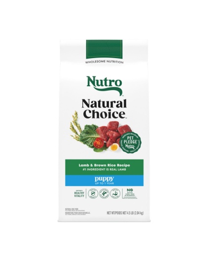 Nutro Products Natural Choice Dry Puppy Food Lamb  Brown Rice, 1ea/4.5 lb