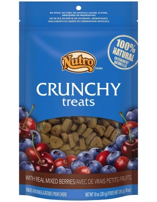 Nutro Products Crunchy Dog Treats Mixed Berry 1ea/10 oz