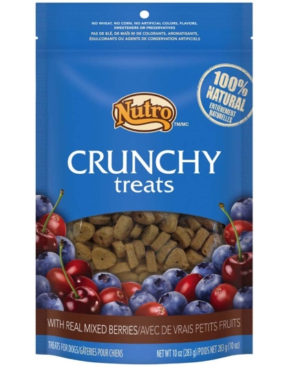 Nutro Products Crunchy Dog Treats Mixed Berry 1ea/10 oz