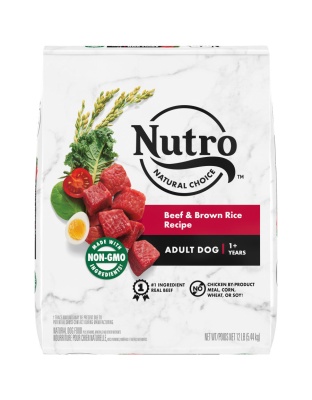 Nutro Products Natural Choice Adult Dry Dog Food Beef & Brown Rice 1ea/12 lb