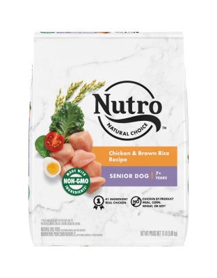 Nutro Products Natural Choice Senior Dry Dog Food Chicken & Brown Rice 1ea/13 lb
