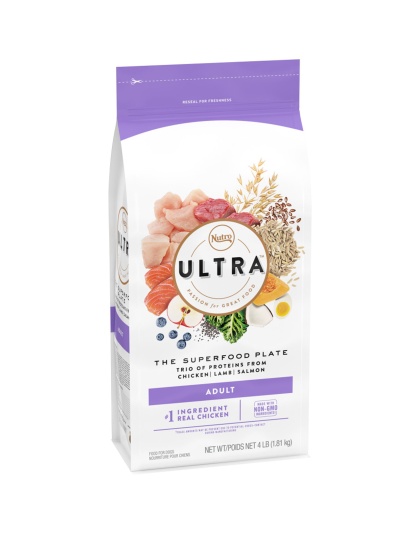Nutro Products Ultra High Protein Adult Dry Dog Food Chicken, Lamb & Salmon 1ea/4 lb