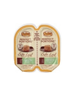 Nutro Products Perfect Portions Grain Free PatÃ© Adult Wet Cat Food Chicken & Liver 24ea/2.6 oz, 24 pk
