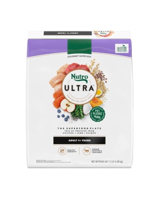 Nutro Products Ultra Adult Dry Dog Food Superfood Plate, 1ea/13 lb