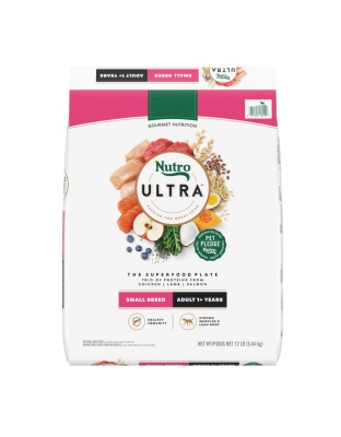 Nutro Products Ultra Small Breed Adult Dry Dog Food Superfood Plate, 1ea/12 lb