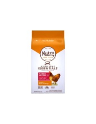 Nutro Products Wholesome Essentials Hairball Control Adult Dry Cat Food Chicken & Brown Rice 1ea/5 lb