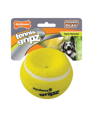 Nylabone Power Play Dog Tennis Ball Gripz 1 Count 1ea/Large