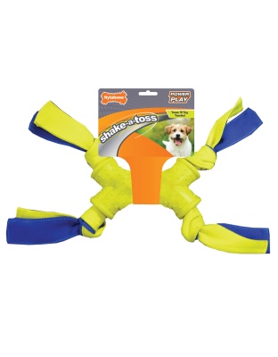 Nylabone Power Play Interactive Dog Toy Shake-a-Toss 1ea/SMall/Regular - Up To 25 Ibs.