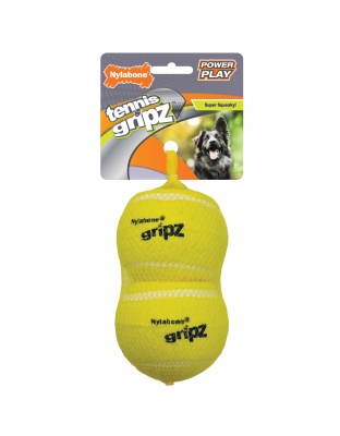 Nylabone Power Play Dog Tennis Ball Gripz 1ea/Large/Giant - Up To 50 lb