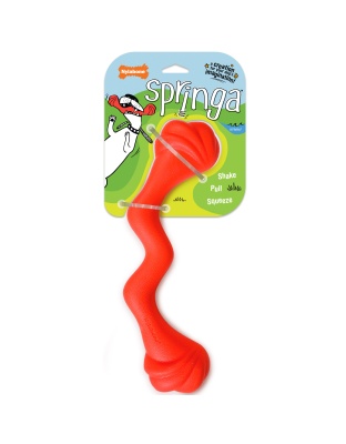Nylabone Creative Play Springa Dog Pull Toy Red 1ea/Large/Giant - Up To 50 lb