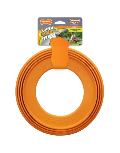 Nylabone Power Play Super Flyer Gripz Disc for Dogs 1ea