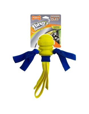 Nylabone Power Play Fling-a-Bounce Interactive Dog Toy 1ea/Large/Giant - Up To 50 lb
