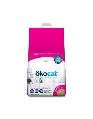 Okocat Litter Super Soft Clumping Wood Cat Litter 1ea/10.6 lb