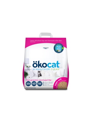 Okocat Litter Super Soft Clumping Wood Cat Litter 1ea/8 lb