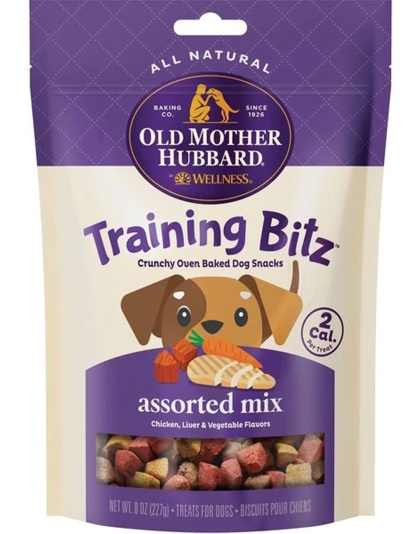 Omh Bitz Assorted 8oz. Crunchy Mini/Training