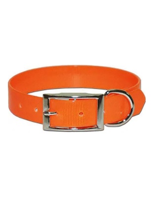 Omni Pet Regular Sunglo Dog Collars Orange 1 x 25in.