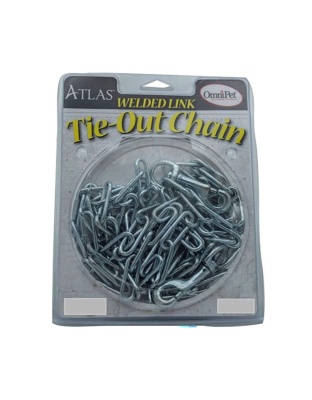 Omni Pet Tie Out Chain Weld Link 3.8mm x 10ft.