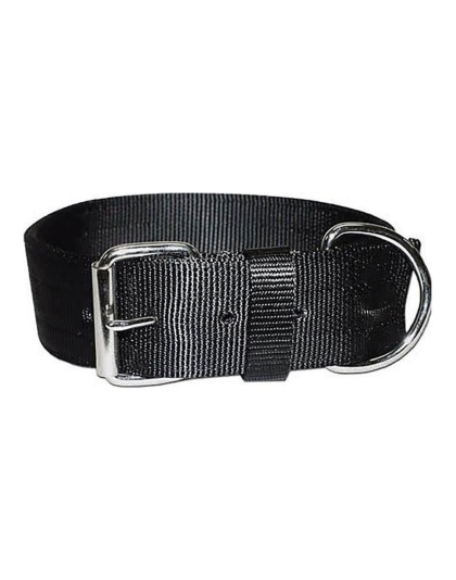 Omni Pet Bravo 2 Ply Nylon Dog Collar Black 2 x 25in.