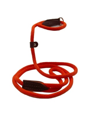 Omni Pet British Slip Loop Rope Leads For Dogs Orange 6ft.