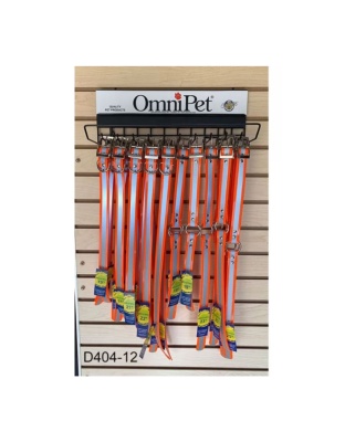 Omni Pet Sunglo Reflective Dog Collar Display Assorted 30 Pc