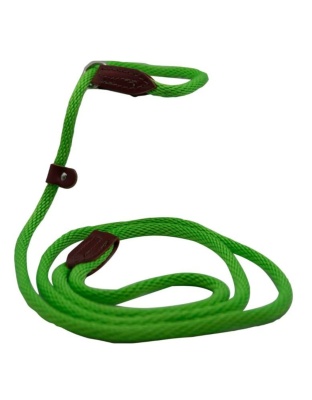 Omni Pet British Slip Loop Rope Leads For Dogs Lime Green 6ft.