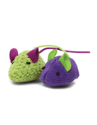 OurPets Bumpin' and Groovin' Catnip Toy Green, Blue 1ea/2 pk