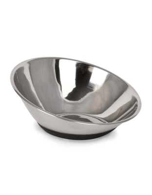OurPets Tilt-a-Bowl Silver 1ea/SM