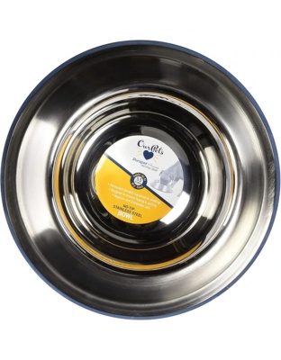 OurPets Premium Stainless Steel Non-Tip Dog Bowl 1ea/LG