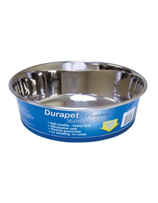 OurPets Premium Stainless Steel Dog Bowl Silver 1ea/4 qt