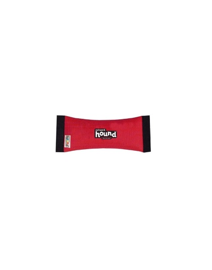 Outward Hound Fire Hose Sqeek N Fetch Dog Toy Red 1ea/SM