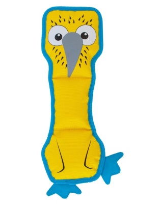 Outward Hound Invincibles Fire Dog Toy Biterz Blue Footed Boobie 1ea/MD