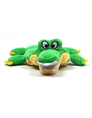 Outward Hound Squeaker Matz Dog Toy Long Body Gator 1ea/SM