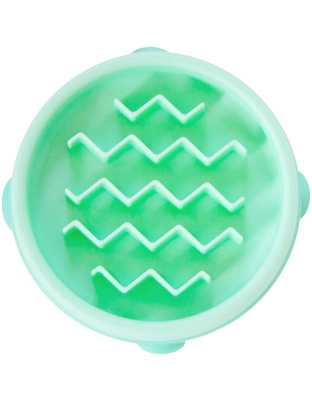Outward Hound Fun Feeder Slo-Dog Bowl Mint 1ea/XS